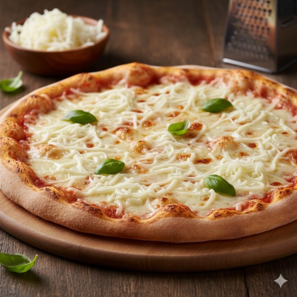 Black and White Delicious Pizza Facebook Post (2)